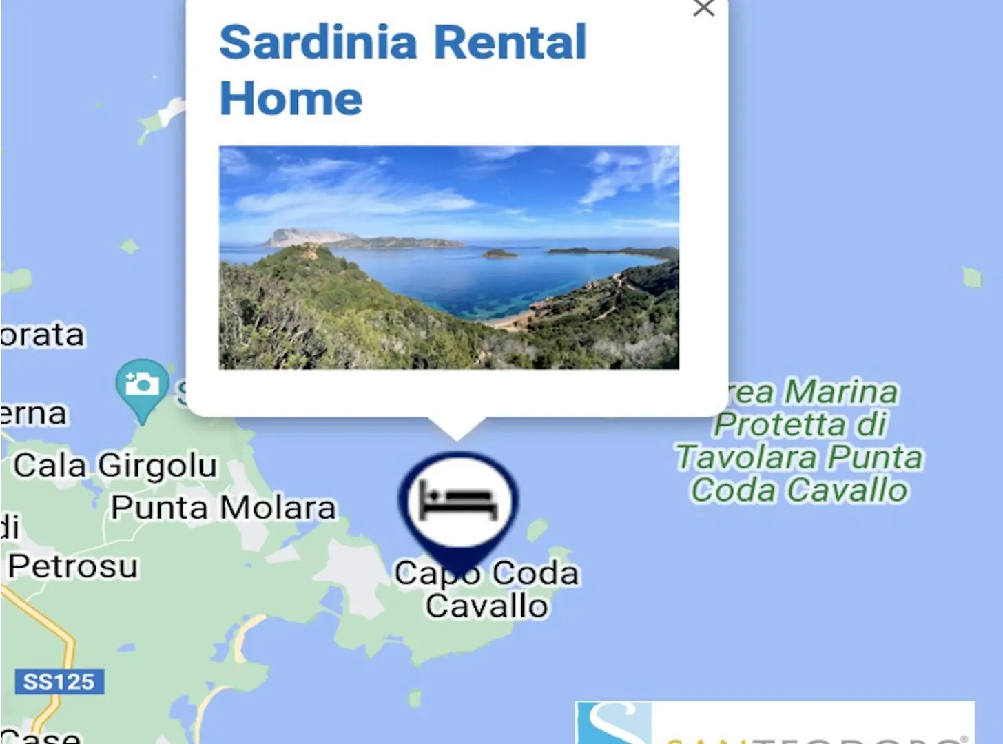Punta Est Trilocale Splendida Vista Mare Apartment Capo Coda Cavallo Italy